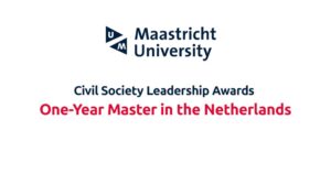 Maastricht University Civil Society Leadership International Awards - Netherlands