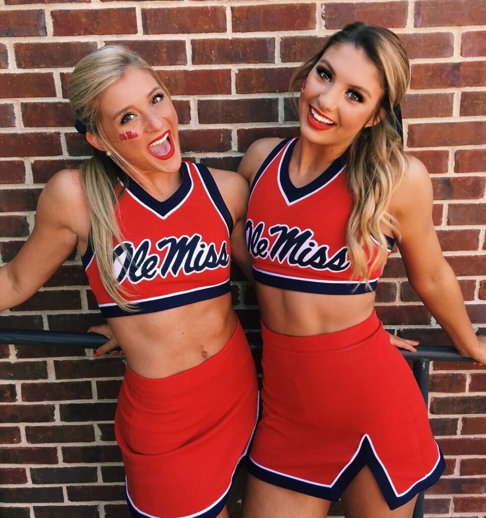 Ole Miss: Best looking Cheerleaders.