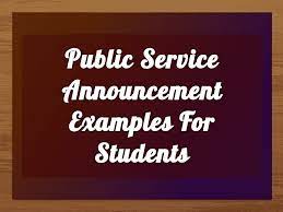 30 Public Service Announcement PSA Examples for Students: College & High School Students in 2023