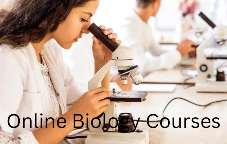 online biology courses