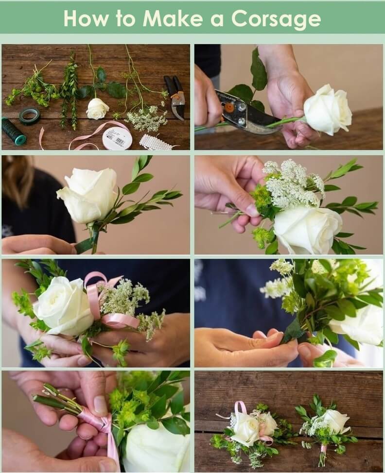 How to Make a Corsage